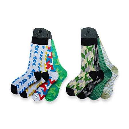 Single Needle Women's Socks--Jacquard Series