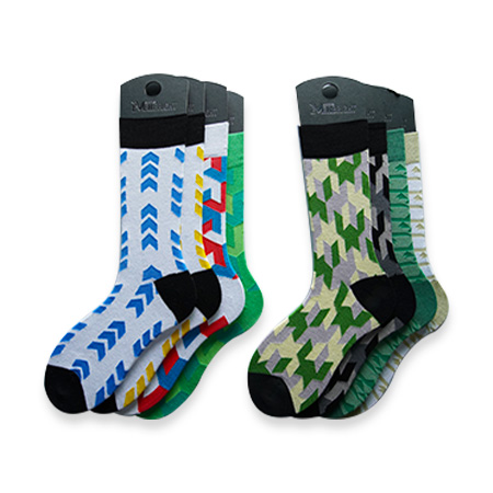 Single Needle Women's Socks--Jacquard Series