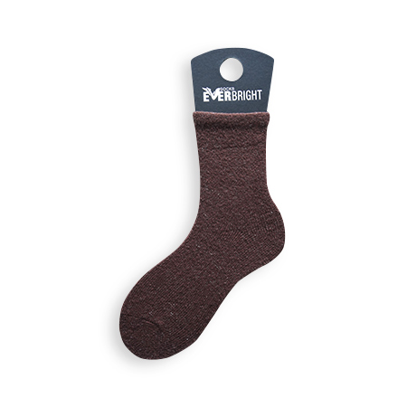 Multicolor Mid-Length Single-Needle Women's Socks