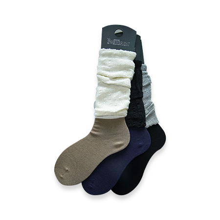 Single needle women's socks--long tube series