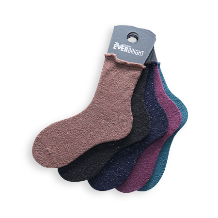 Single Needle Women's Socks